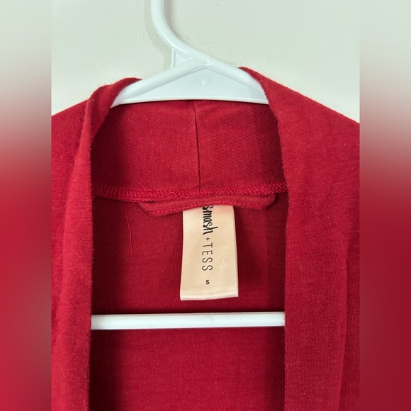 SMASH + TESS ARDEN BELTED DRESS | BURGANDY Size Small - Picture 6 of 9